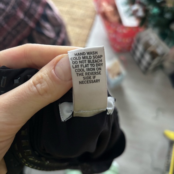 ✨ Y2K Cache Black Bedazzled Top | XS ✨ - Picture 7 of 7